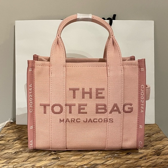Marc Jacobs Handbags - Marc Jacobs The Jacquard Small Tote Bag in Rose